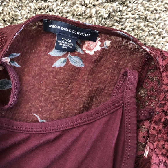 FLORAL AE TOP - Picture 4 of 4